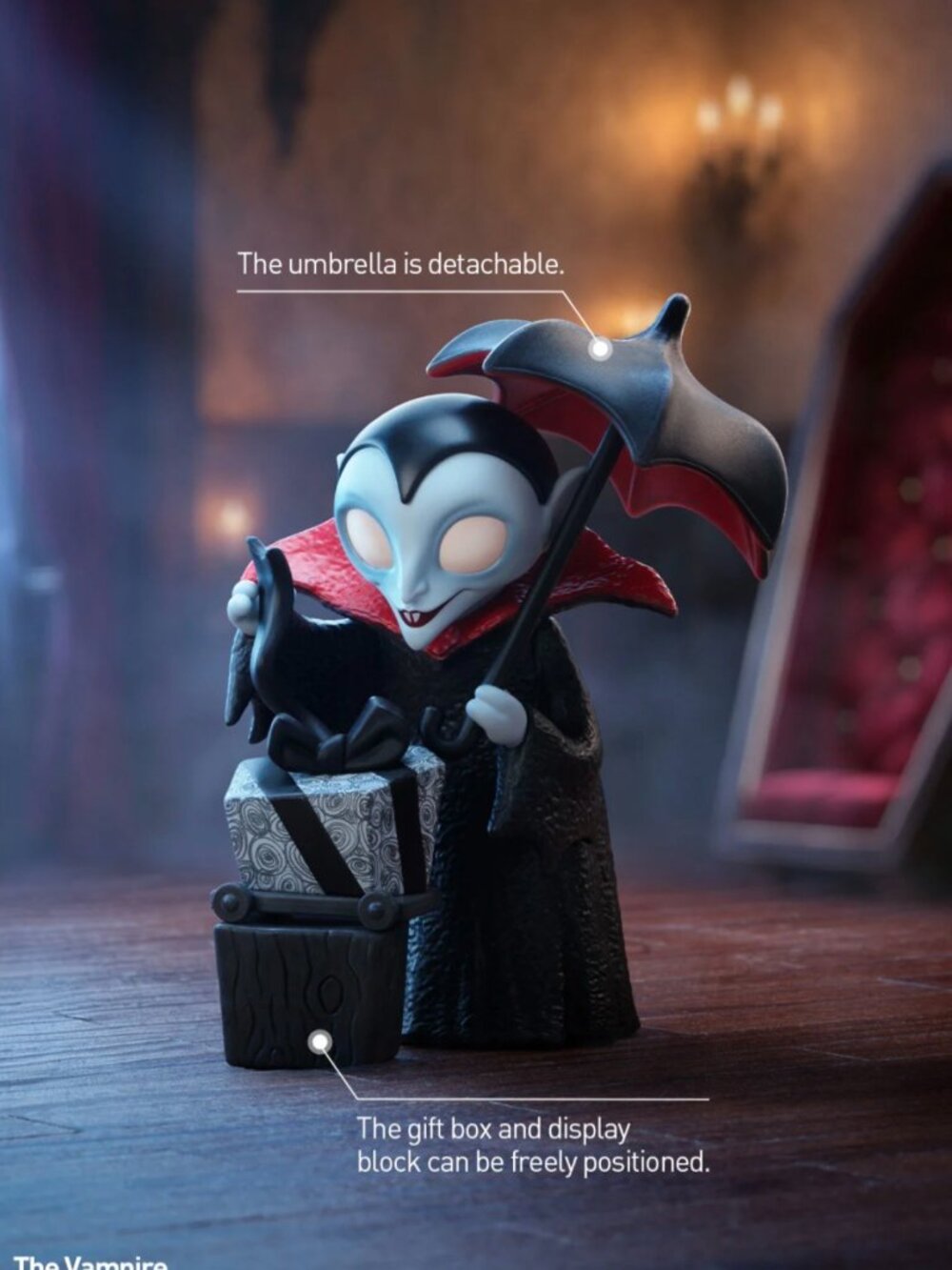POP MART Nightmare Before Christmas The Vampire Confirmed Figure NEW